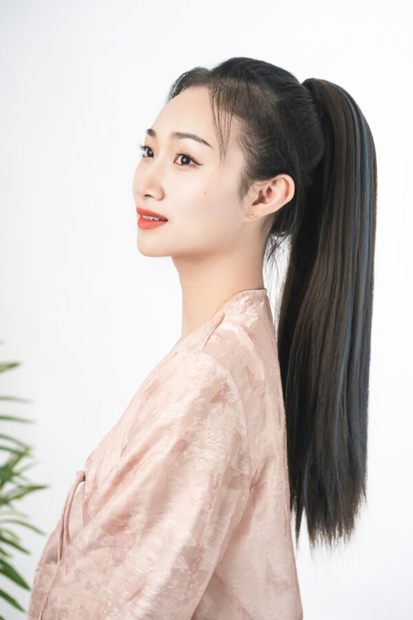 Ponytail Extension Straight -Highlights - Image 2