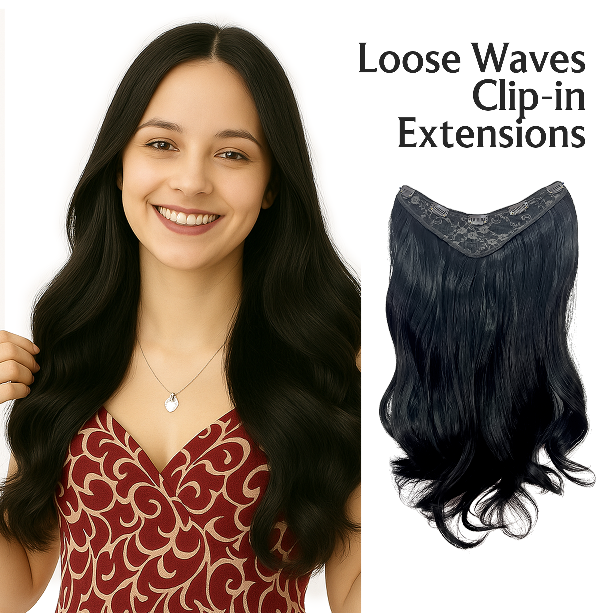 Hair Extension Curly - Loose Waves